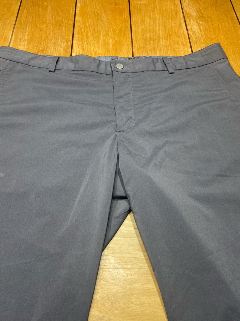 Nike Golf Pants Modern Fit Dri Fit Size 36x32 Color Gray Performance Stretch